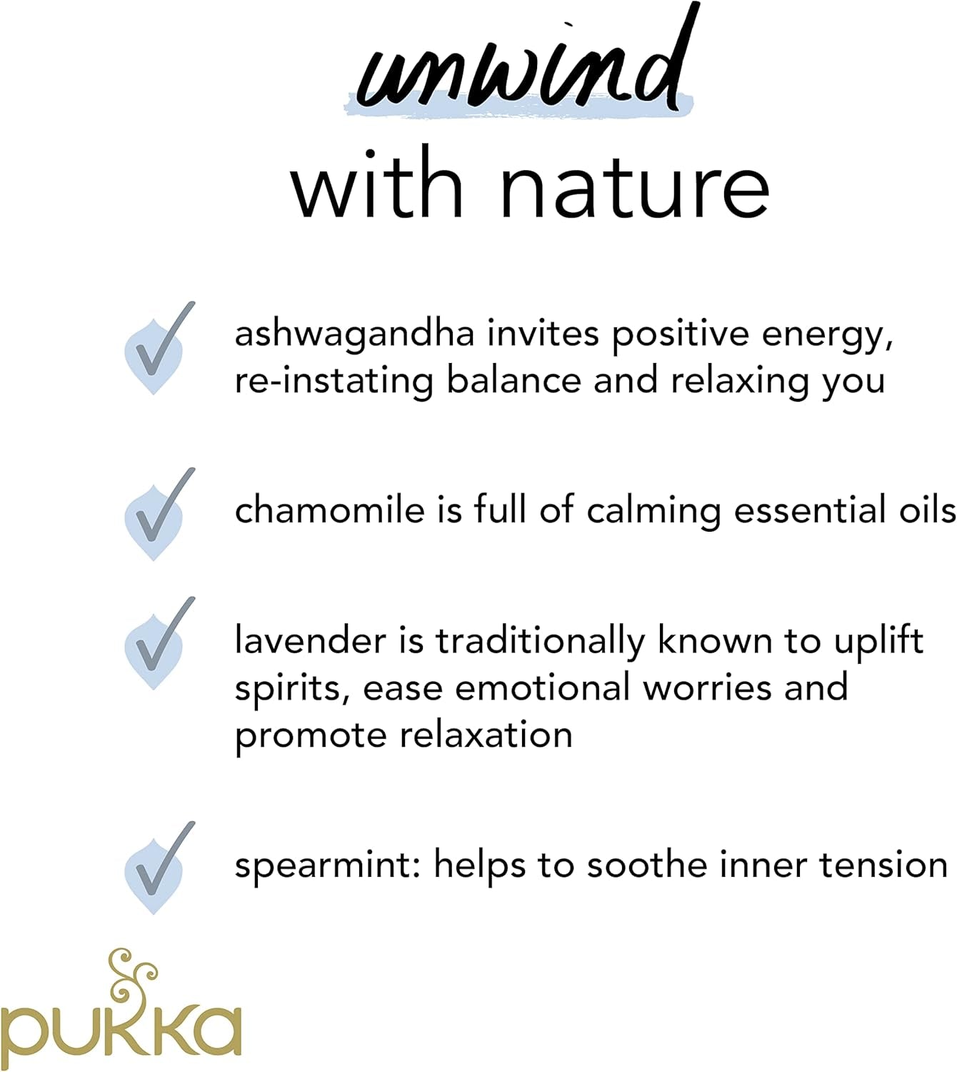 | Peace Organic Herbal Tea Box | Tea Infusion with Chamomile, Spearmint and Ashwagandha | Perfect for Calming & Sleep | Caffeine Free | 4 Packs | 80 Plant Based Biodegradable Tea Bags