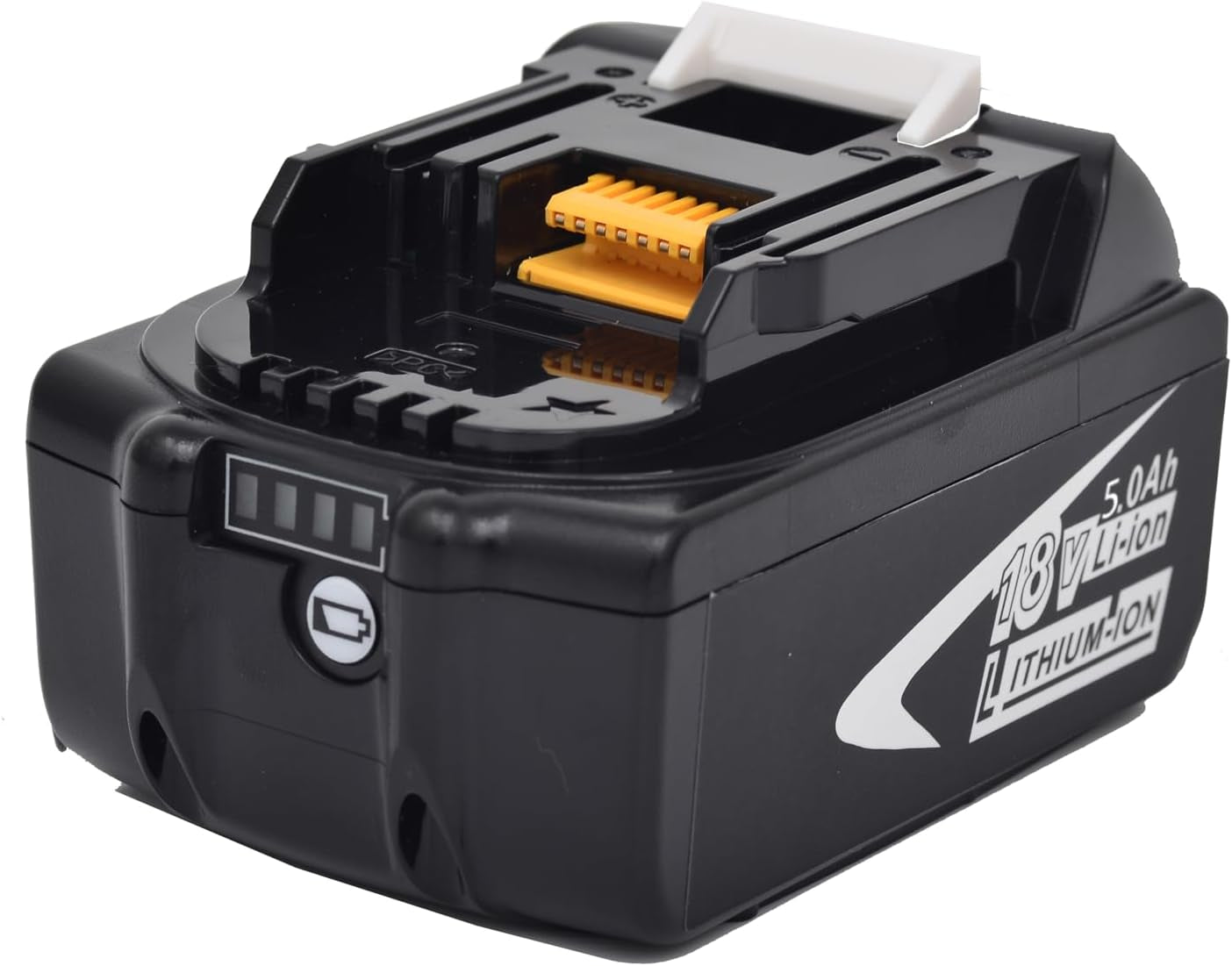 5.0Ah 18V Battery Replacement for Makita 18V Battery BL1860 BL1820 BL1830B BL1840B BL1850B BL1815B BL1835B LXT400 Li-Ion Battery with LED Indicator Compatible with Makita 18V Cordless Power Tools